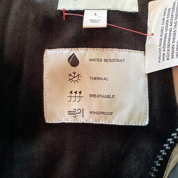 218. Topman Sno Mens Jacket Black Large - Picture 10 of 10